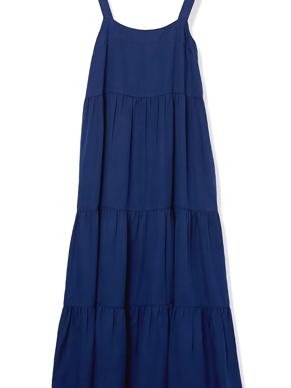 Tiered Maxi Dress in Deep Blue